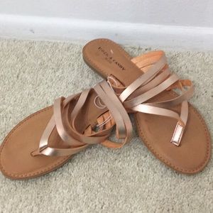 Strapped sandals